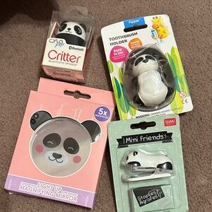 Panda-Themed Gadget Set